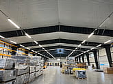 wärmegedämmte lagerhalle mit Büros