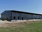 wärmegedämmte lagerhalle mit Büros