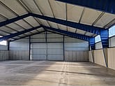 Landwirtschaftliche Machinenhallen