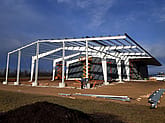 Landwirtchaftliche Lagerhallen