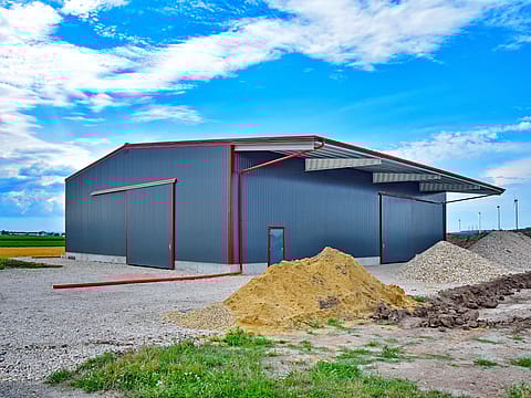 Landwirtschaftliche halle