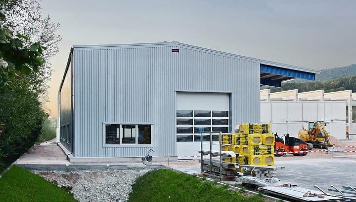 WÄRMEGEDÄMMTE FERTIGUNGSHALLE, PUCH BEI HALLEIN