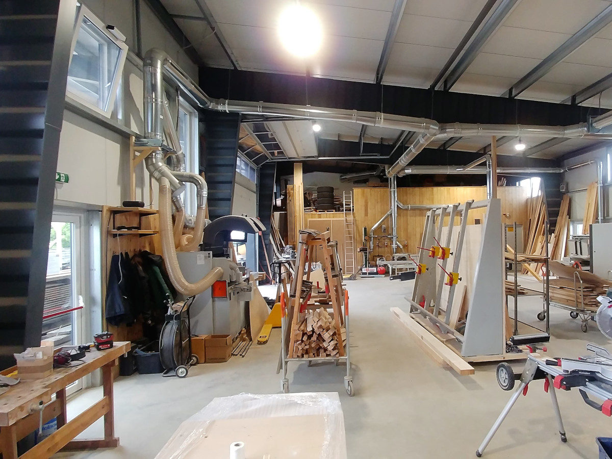 Tischlerei mit Büro, LANG - Borga